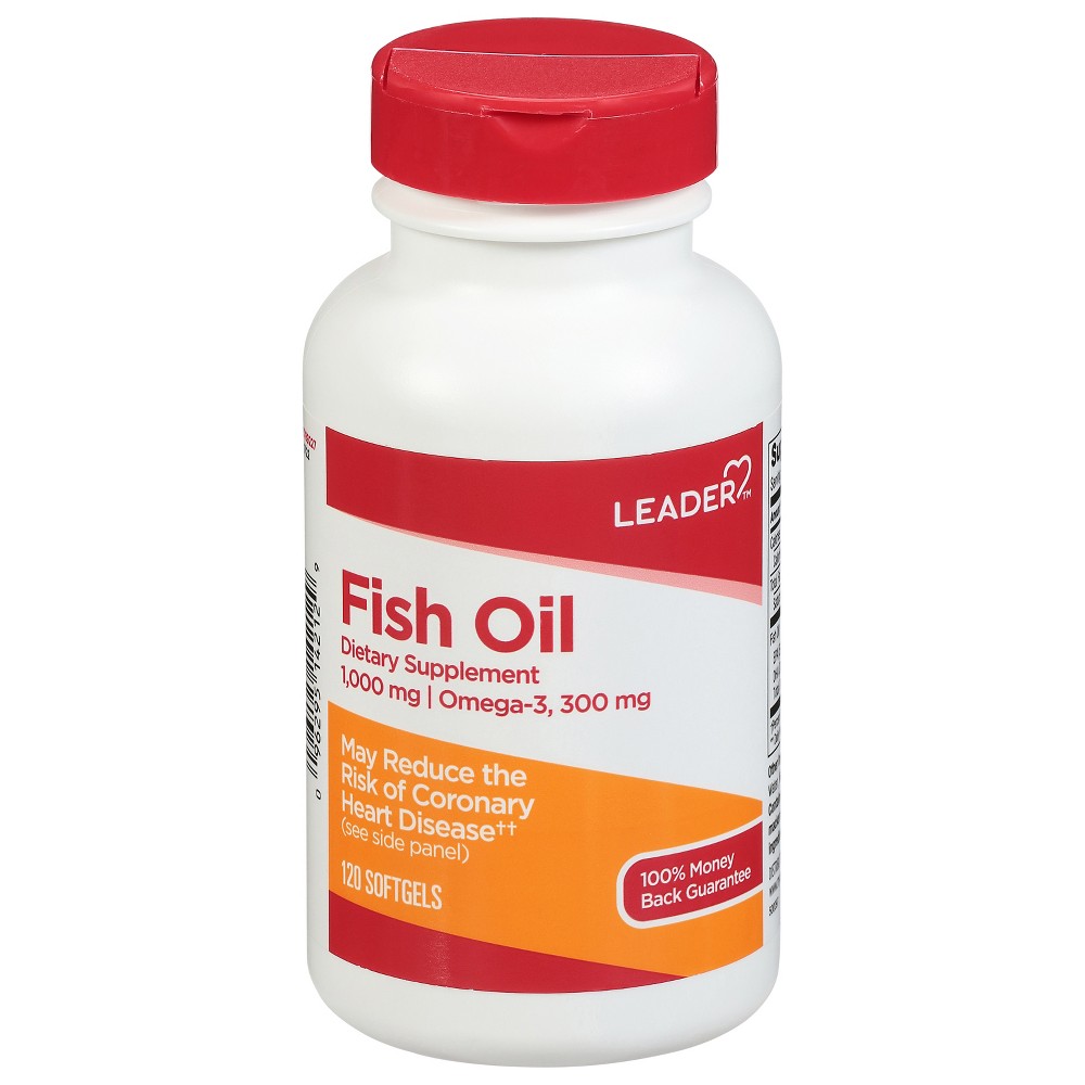Leader Fish Oil 120 Softgels