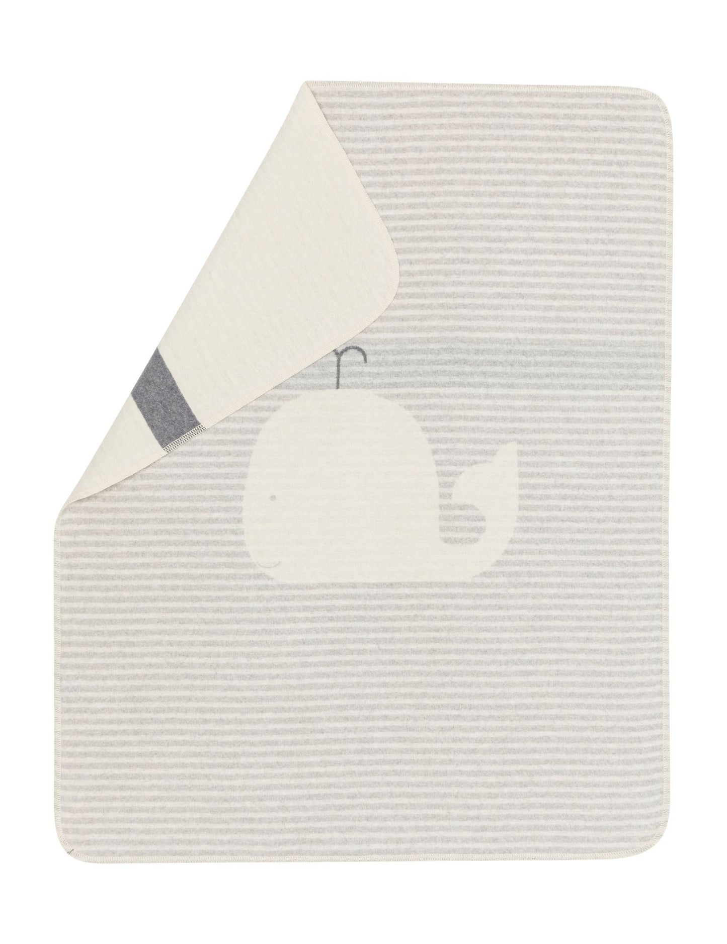 JUWEL Baby Blanket "Whale/Stripes"