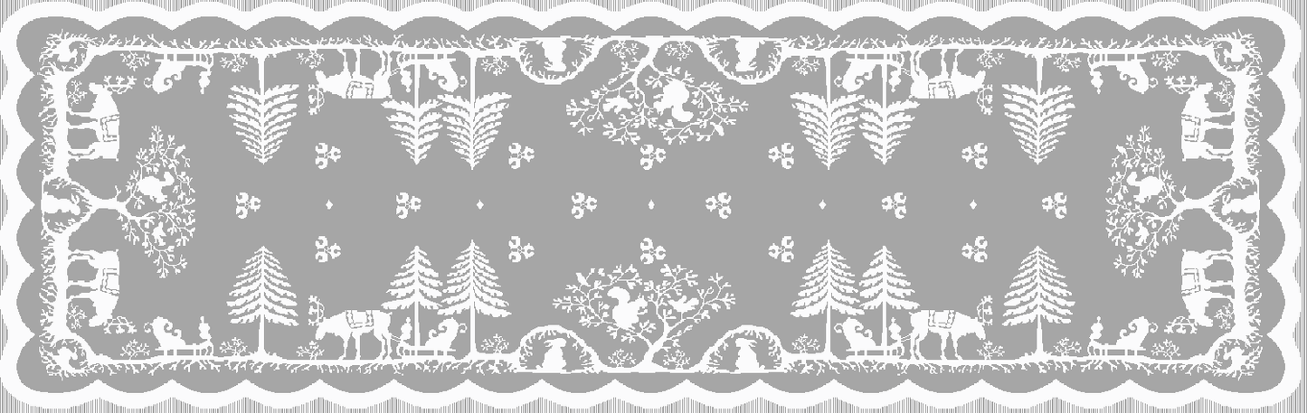 Prince of Scots Scottish Leno Gauze Mantle Scarf ~ Silver Lurex ~ - Osadia Concept Store