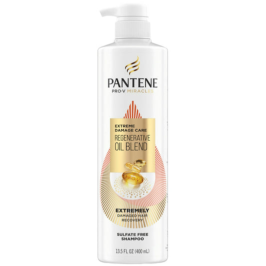 Pantene Shampoo, Extreme Damage Care 13.5 Fl Oz