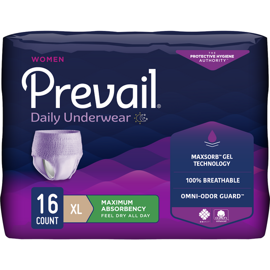 Prevail Underwear, Maximum Absorbency, X-Large, For Women