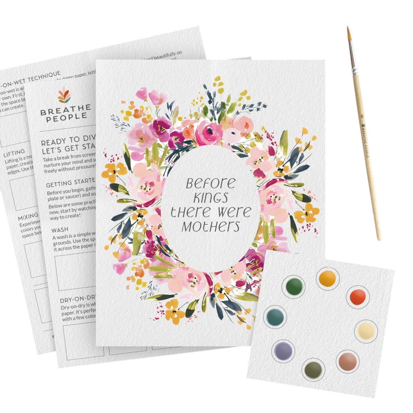 Before Kings, There Were Mothers – All-in-One Watercolor Kit