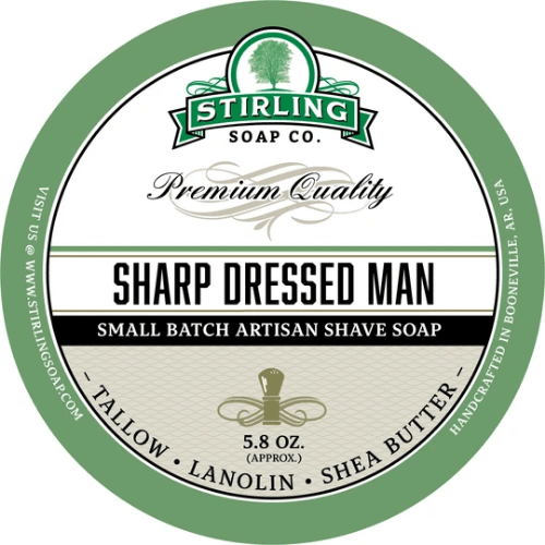 Stirling Soap Co. Sharp Dressed Man Shaving Collection