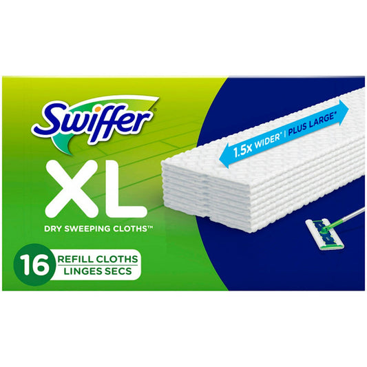 Swiffer Sweeper XL Dry Pad Refill Sweeping Cloths - 16ct