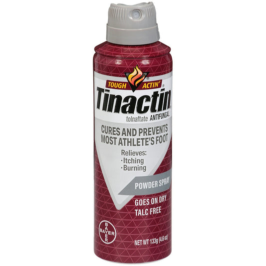 Tinactin Antifungal, Tolnaftate, Powder Spray 4.6 Oz