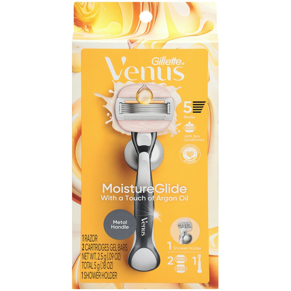 Gillette Venus - Moisture Glide 2Up With Argan Oil Razor