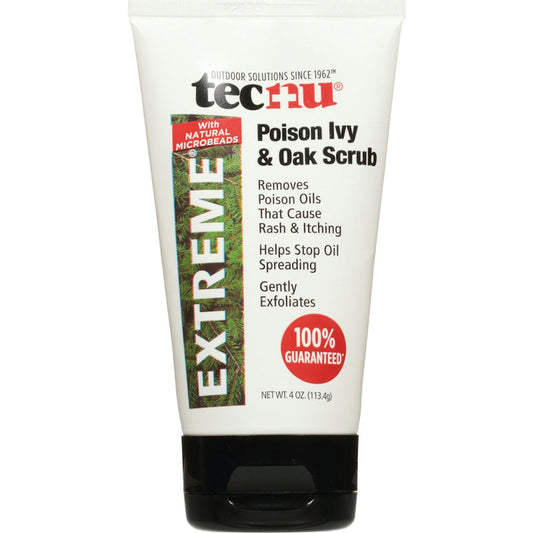 Tecnu Extreme Poison Ivy & Oak Scrub 4 Oz