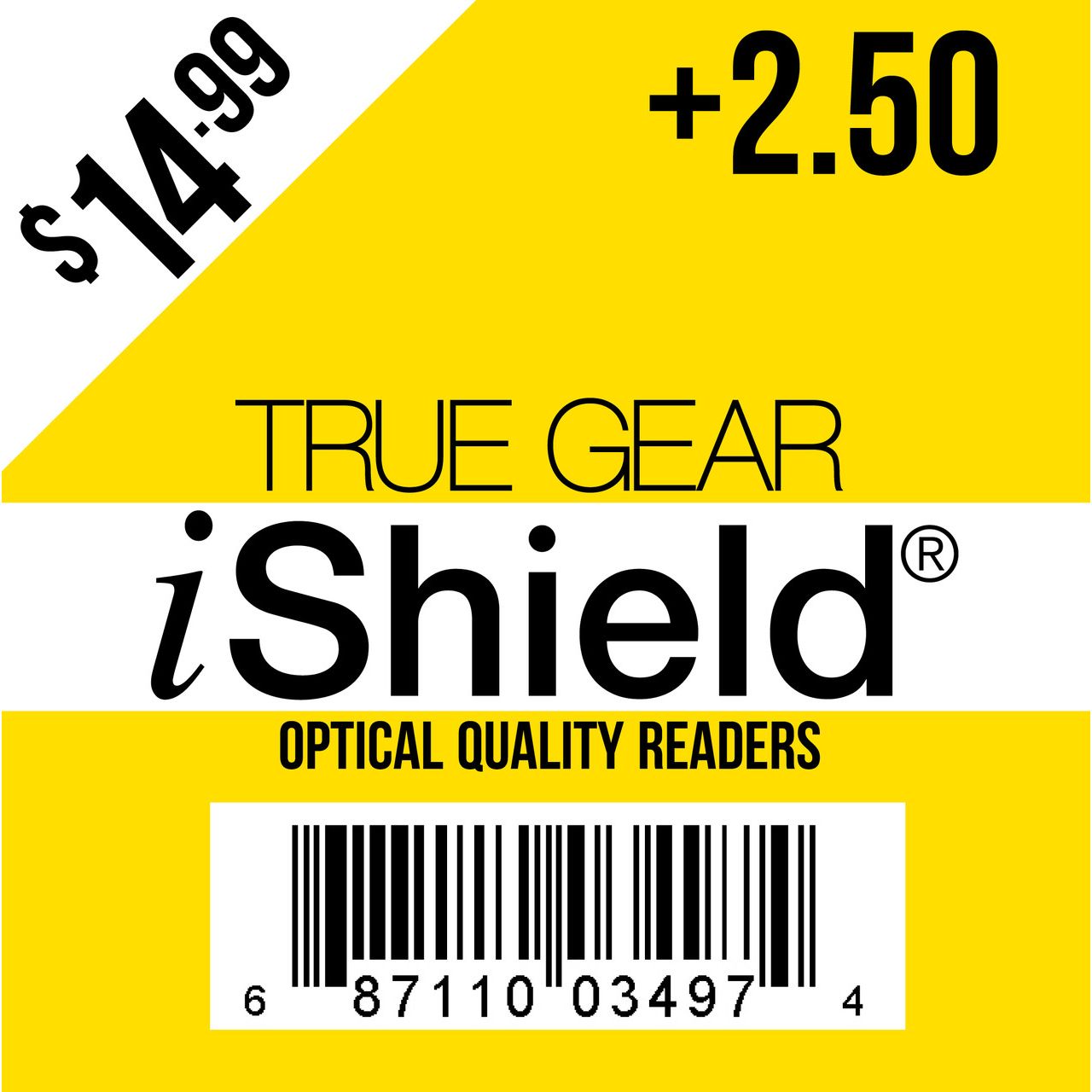 True Gear iShield 2.50 $14.99 Reader Assortment