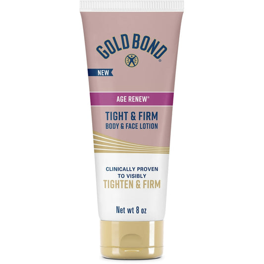 Gold Bond Age Renew Tight & Firm Body & Face Lotion, 8 Oz
