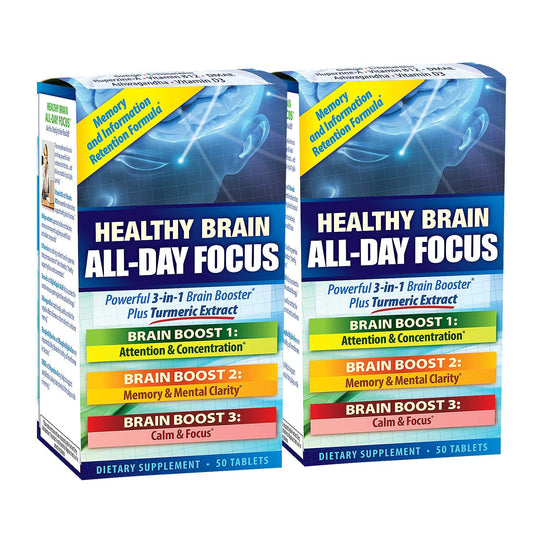 Applied Nutrition Healthy Brain All Day Focus Tablets