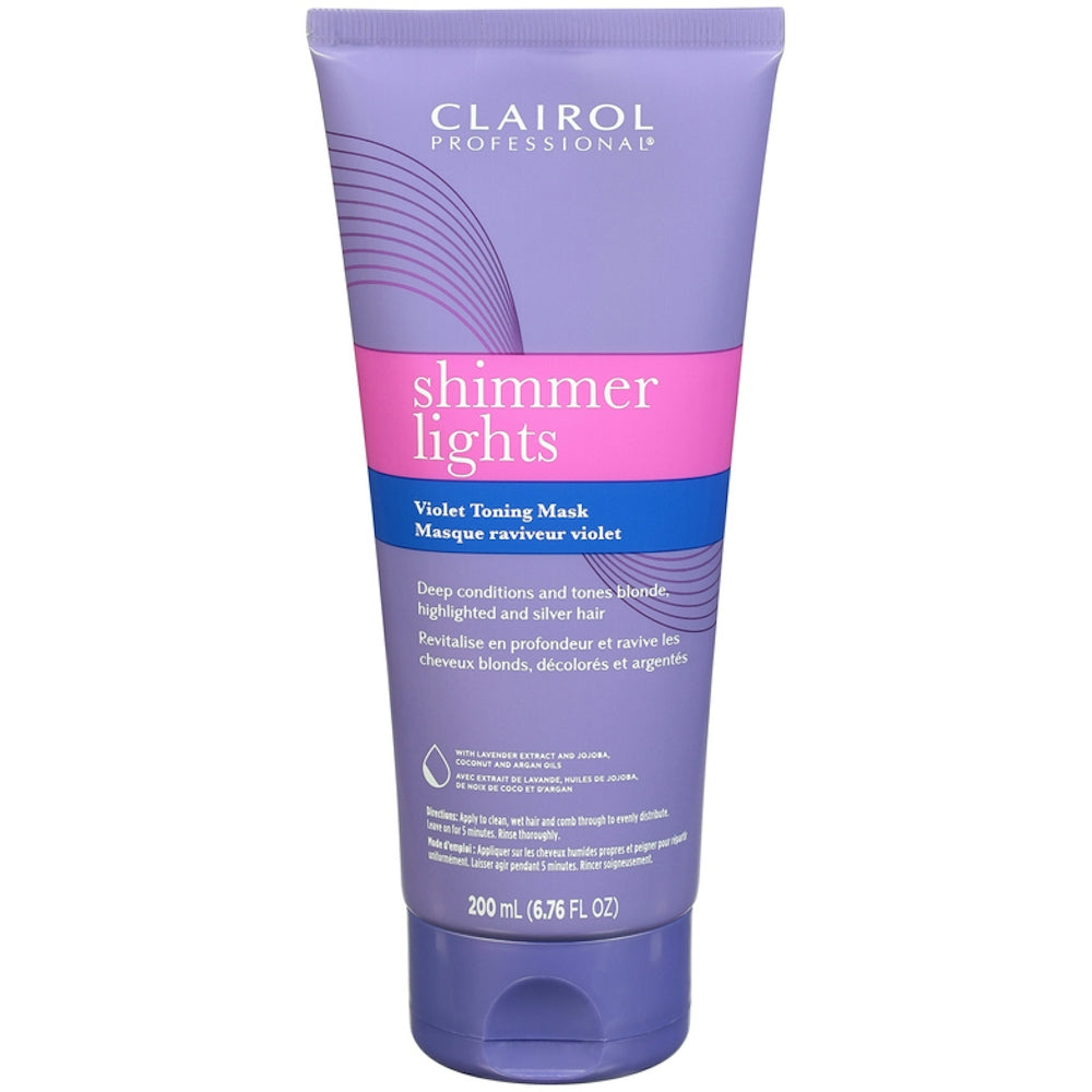 Clairol Professional Violet Toning Mask, Shimmer Lights