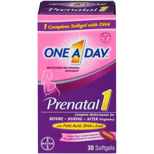 One A Day Women's Prenatal 1 Multivitamin Supplement 30
