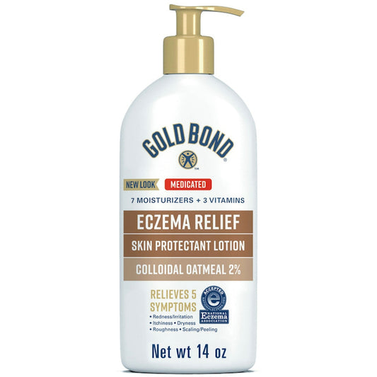 Gold Bond Ultimate Eczema Relief Skin Protectant Lotion, 14 Oz