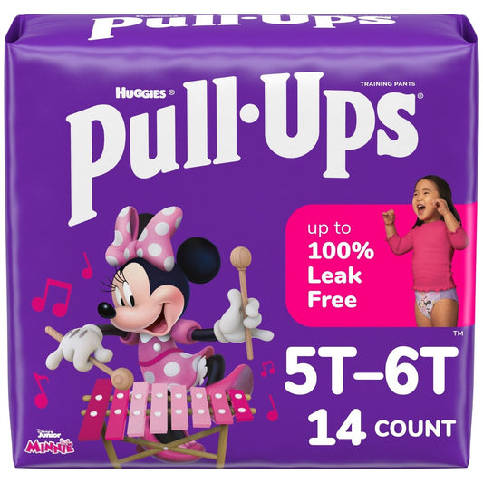 Pull-Ups Girls' Potty Training Pants - 5T-6T