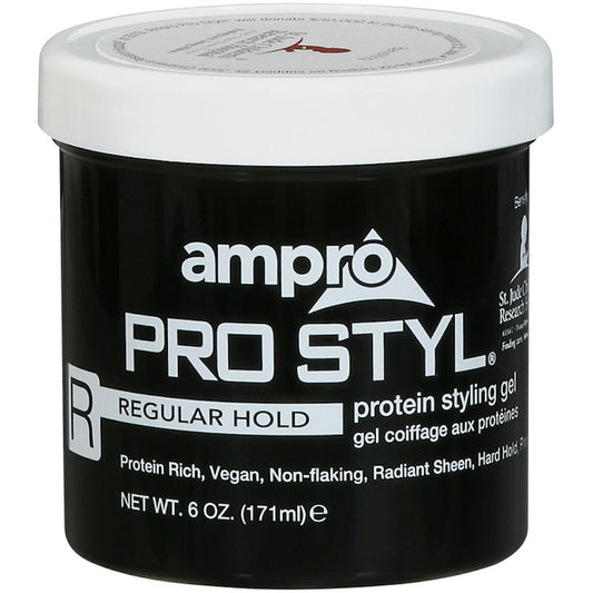 Ampro Styl Regular Hold Protein Styling Gel 6 Oz