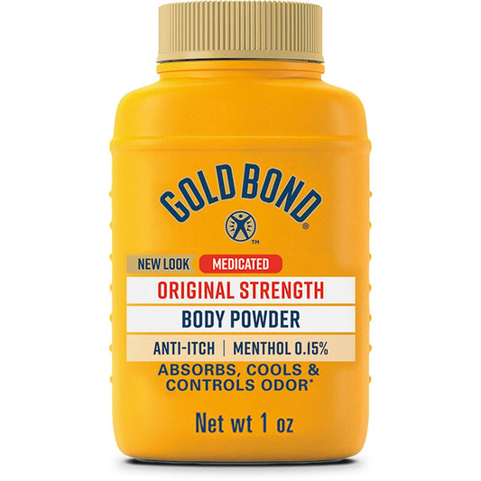 Gold Bond Body Powder, Original Strength, Medicated, 1 Ounce