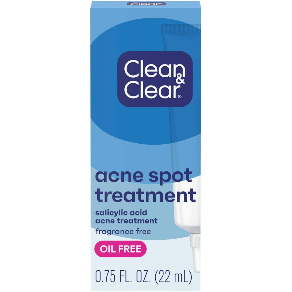 Clean & Clear Advantage Acne Spot Treatment Gel Cream With Salicylic Acid Witch Hazel .75 Fl Oz