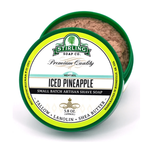 Stirling Soap Co. Iced Pineapple Shaving Collection
