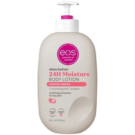 EOS Shea Better Moisture Body Lotion - Coconut Waters - 16 Fl Oz