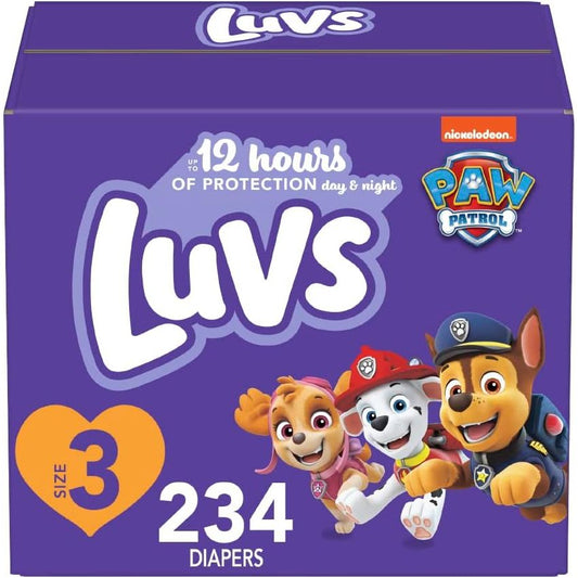 Luvs Pro Level Leak Protection Diapers, Size 3