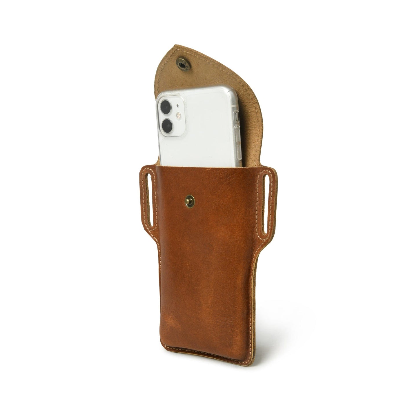 Mobile Holster Case- Tan Brown - Osadia Concept Store