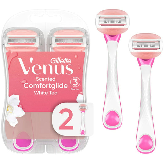 Gillette Venus Comfort Glide White Tea 3-Blade Disposable Razors