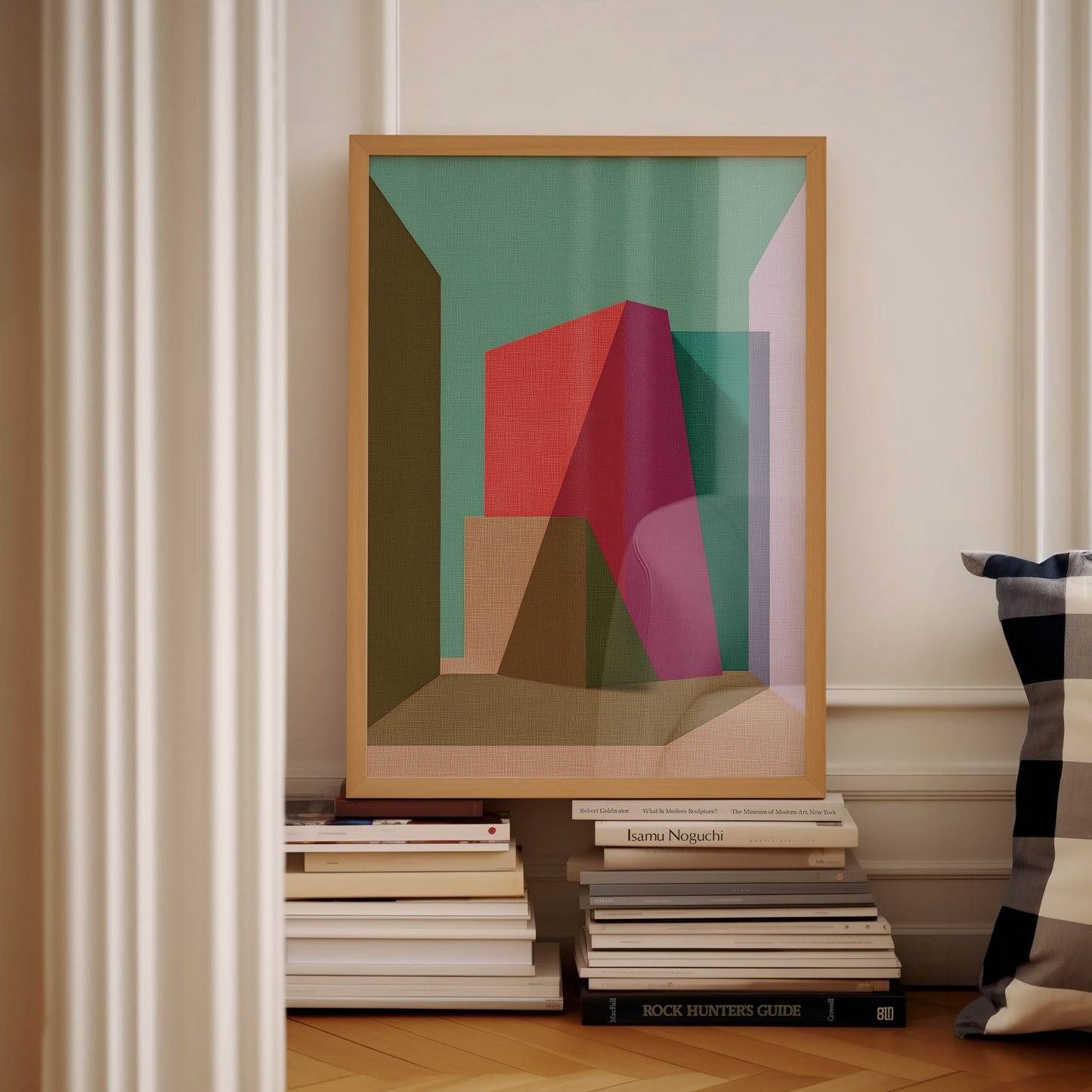 Form and Structure No. 12 — Geometric Abstract Art Print