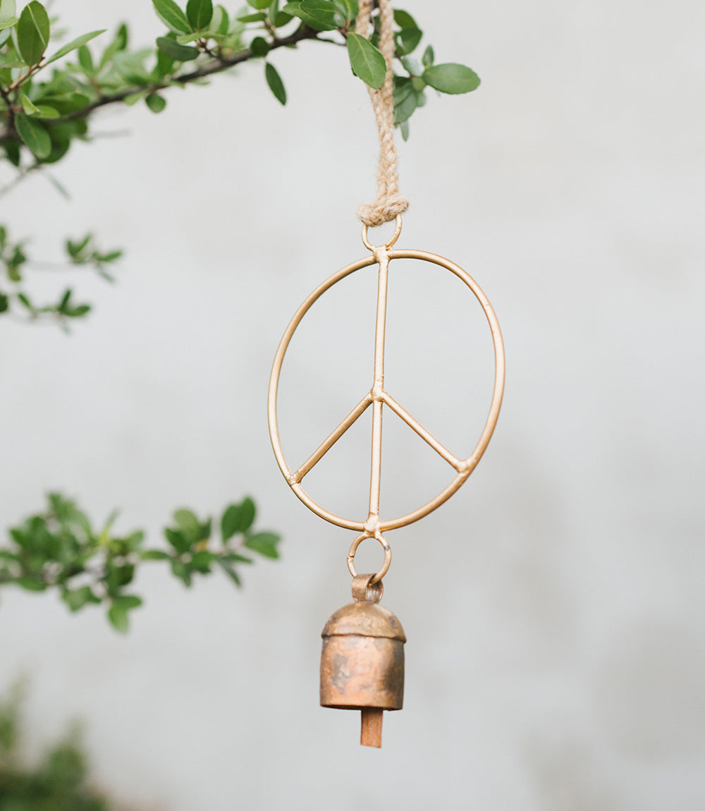 Air Element Peace Bell Wind Chime - Fair Trade Garden - Osadia Concept Store