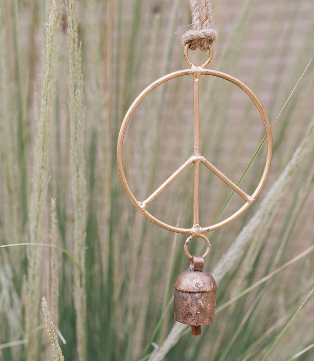 Air Element Peace Bell Wind Chime - Fair Trade Garden - Osadia Concept Store