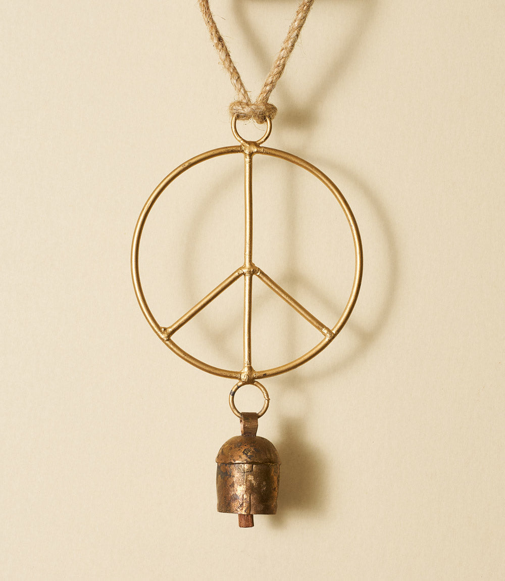 Air Element Peace Bell Wind Chime - Fair Trade Garden - Osadia Concept Store