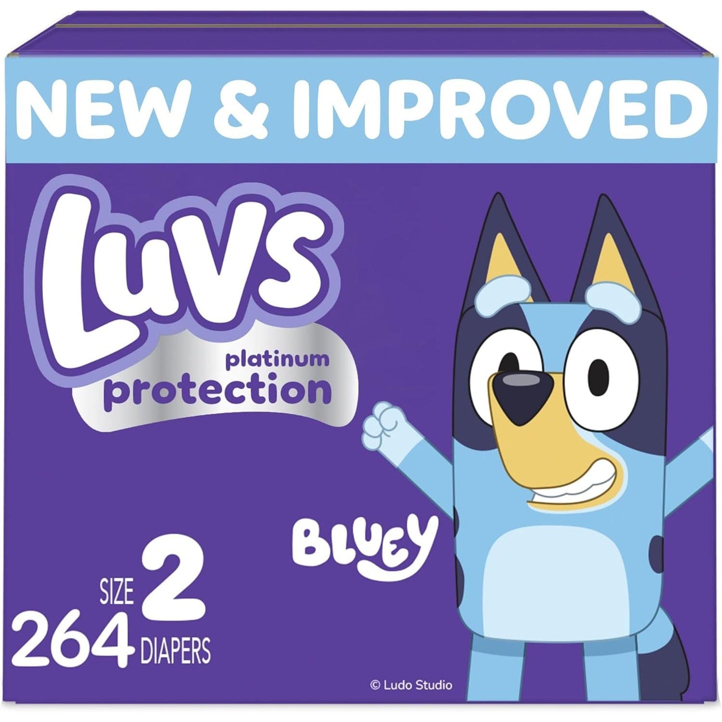 Luvs Pro Level Leak Protection Diapers Size 2, 264 Ct