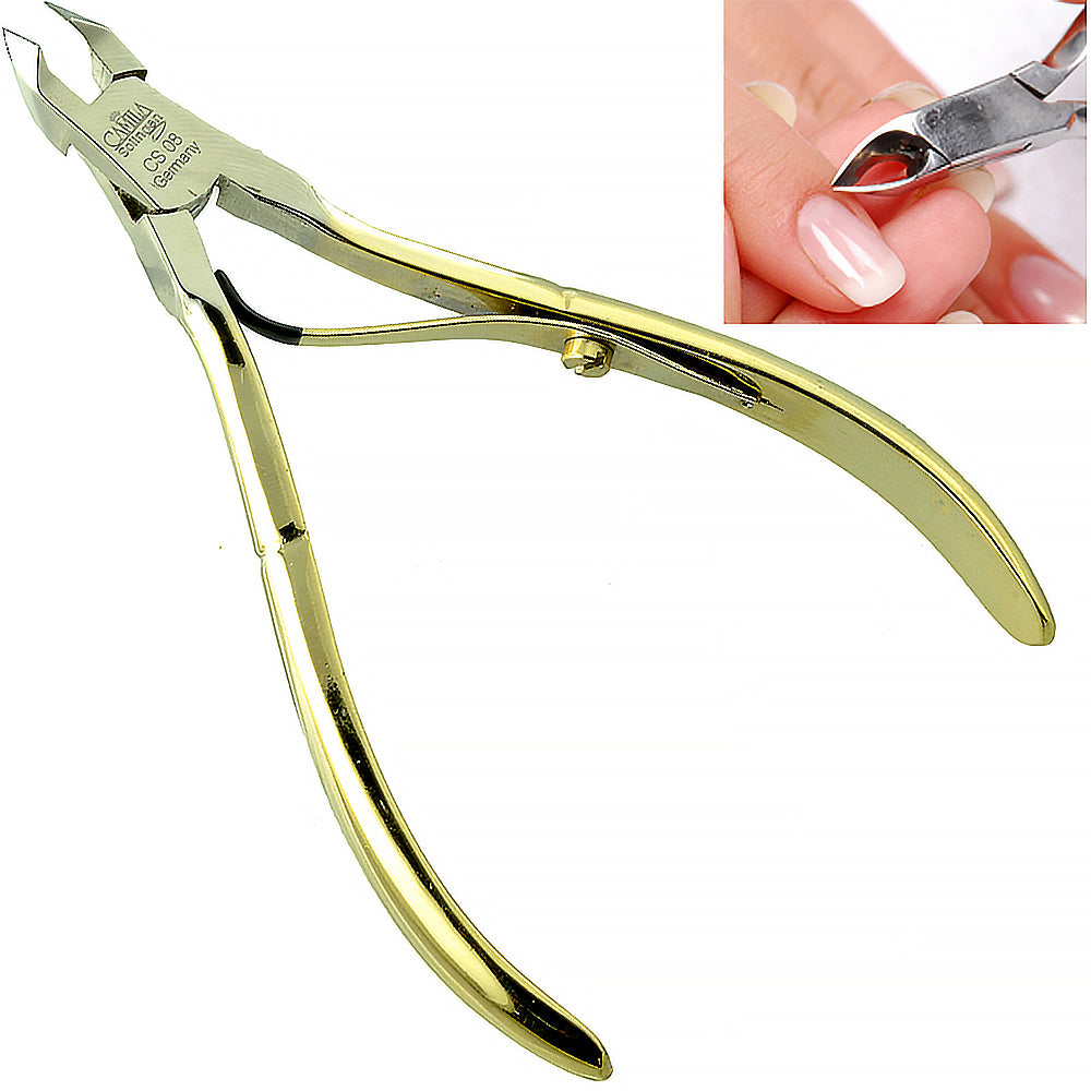 Camila Solingen 4 Gold Plated Cuticle Cutter - 5mm Blade