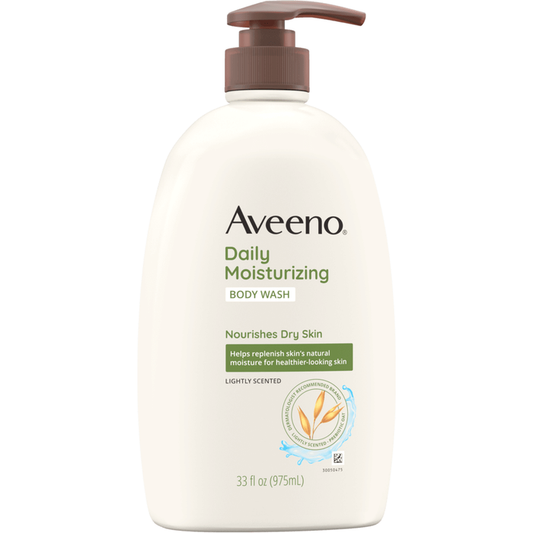 Aveeno Body Wash, Lightly Scented, Daily Moisturizing 12 Fl Oz
