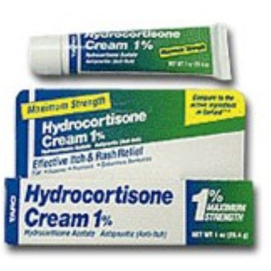 Taro Hydrocortisone 1% Cream Maximum Strength 1 Oz
