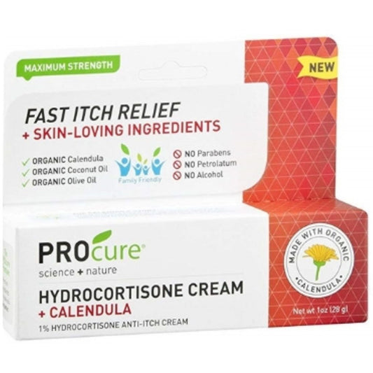 PROcure Hydrocortisone Cream With Calendula, 1 Oz