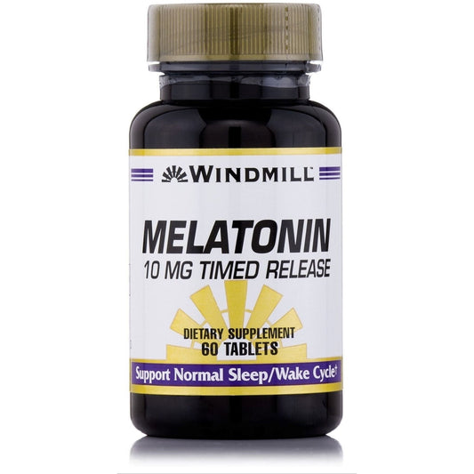 Windmill Melatonin 10 Mg Timed Release Tablets