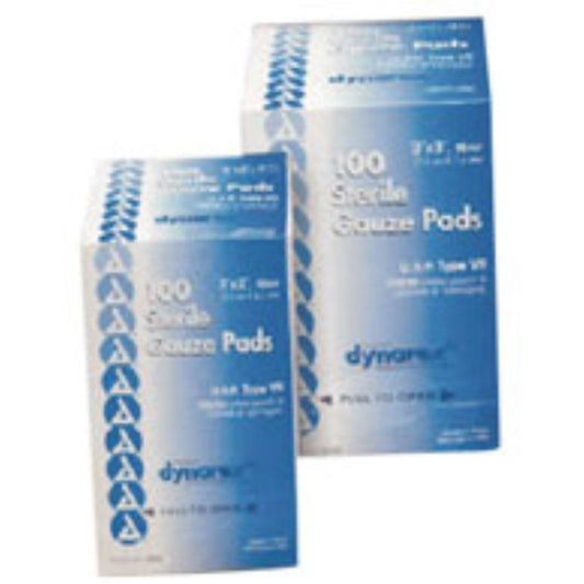 Dynarex Surgical Gauze Sponge Sterile 2's 3"x 3" 12 Ply
