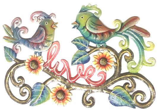 Painted Love Birds