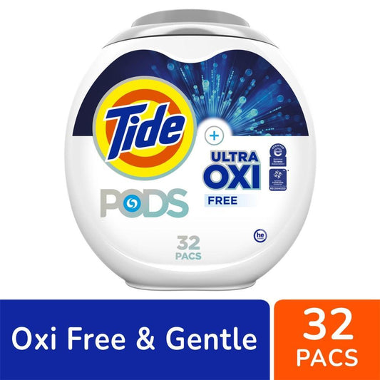 Tide Pods Ultra Oxi Free / Nature Liquid Detergent Ca-psules