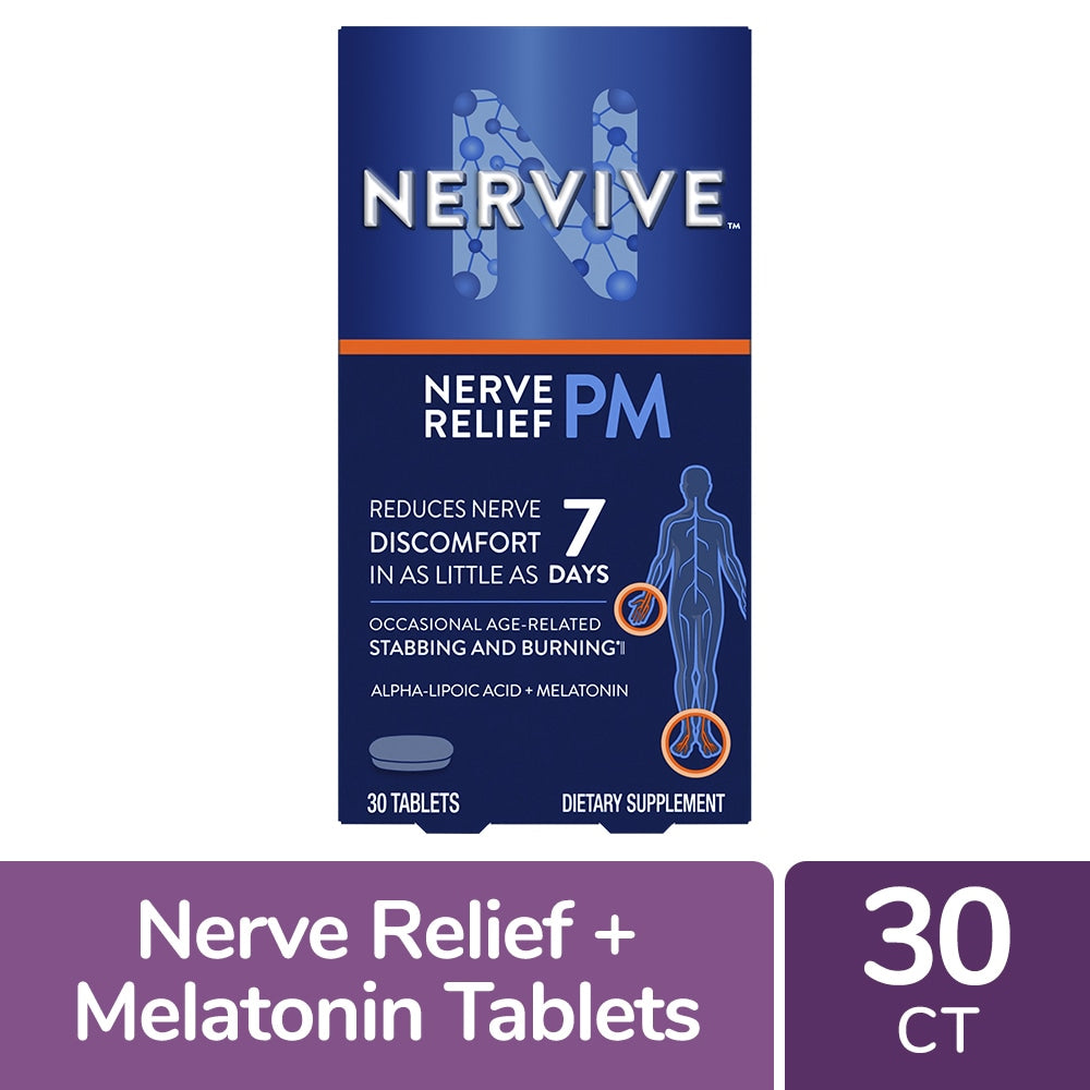 Nervive Nerve Relief PM Tablets - 30ct