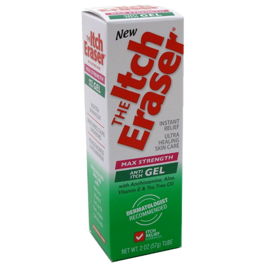The Itch Eraser Max Strength, Anti Gel, 2 Oz