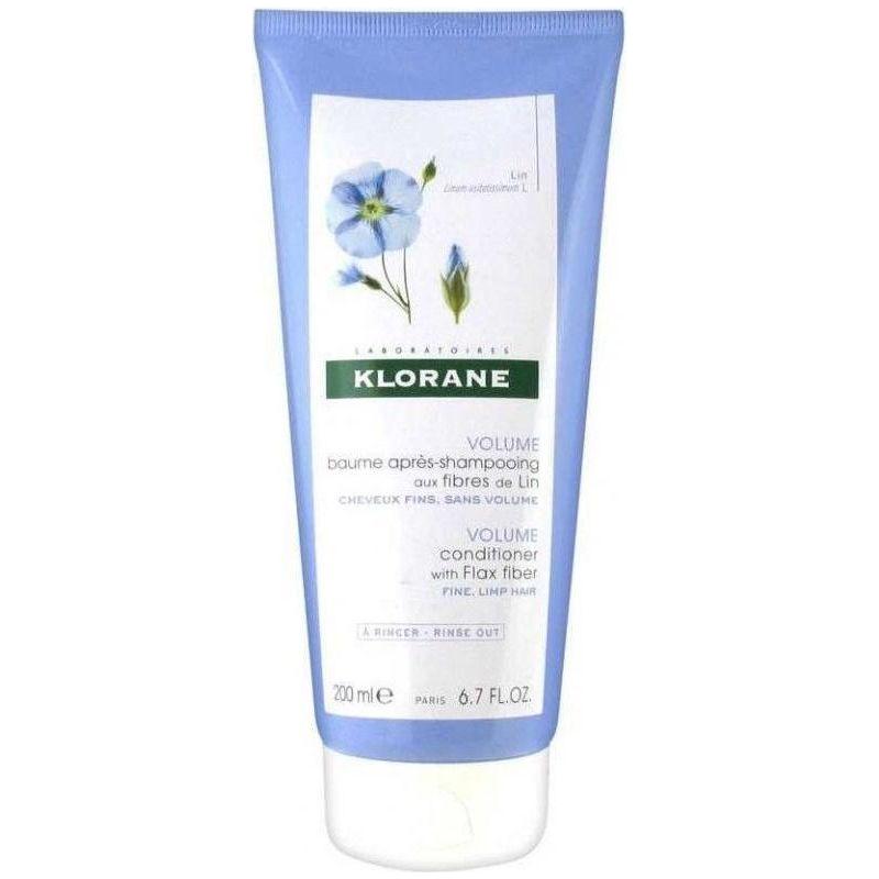 Klorane Conditioner with Flax Fiber, 6.7 Oz