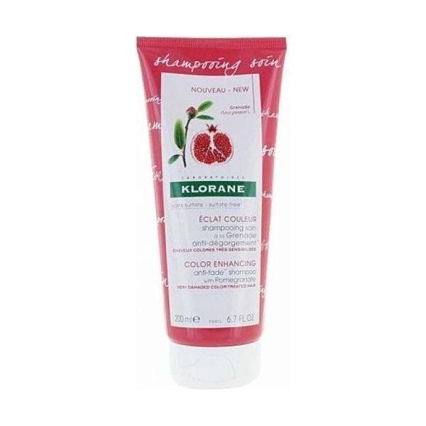 Klorane Color Enhancing Anti-Fade Shampoo with Pomegranate, 6.7 Oz