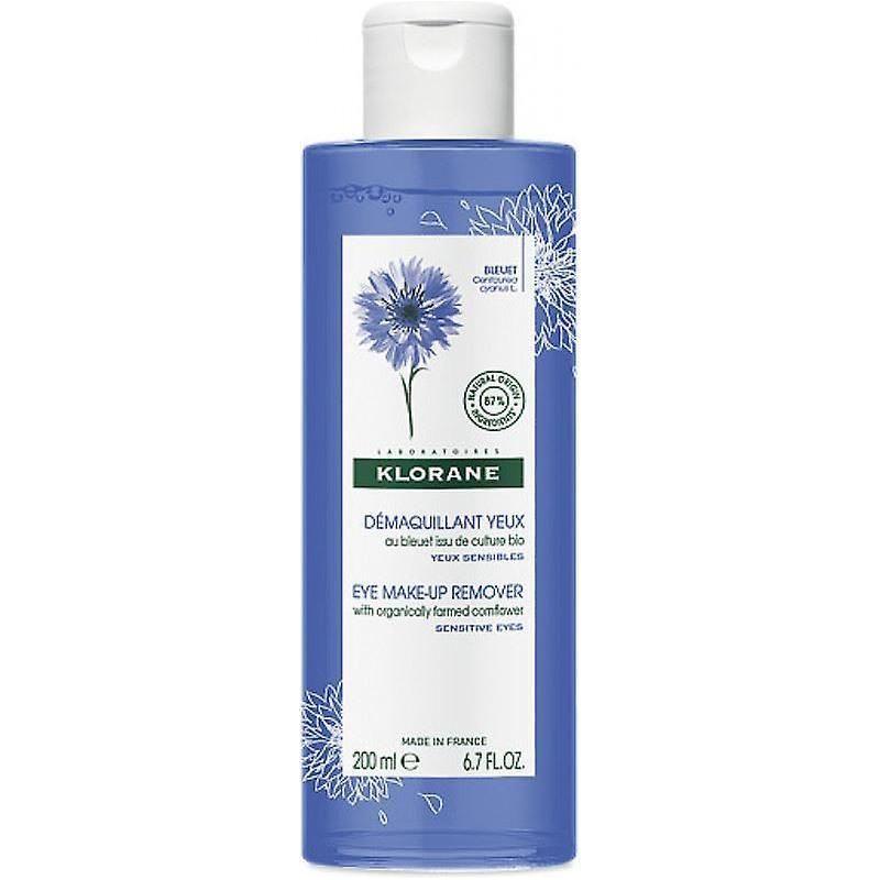 Klorane Eye Make-up Remover With Organically Farmed Cornflower 3.38 Oz