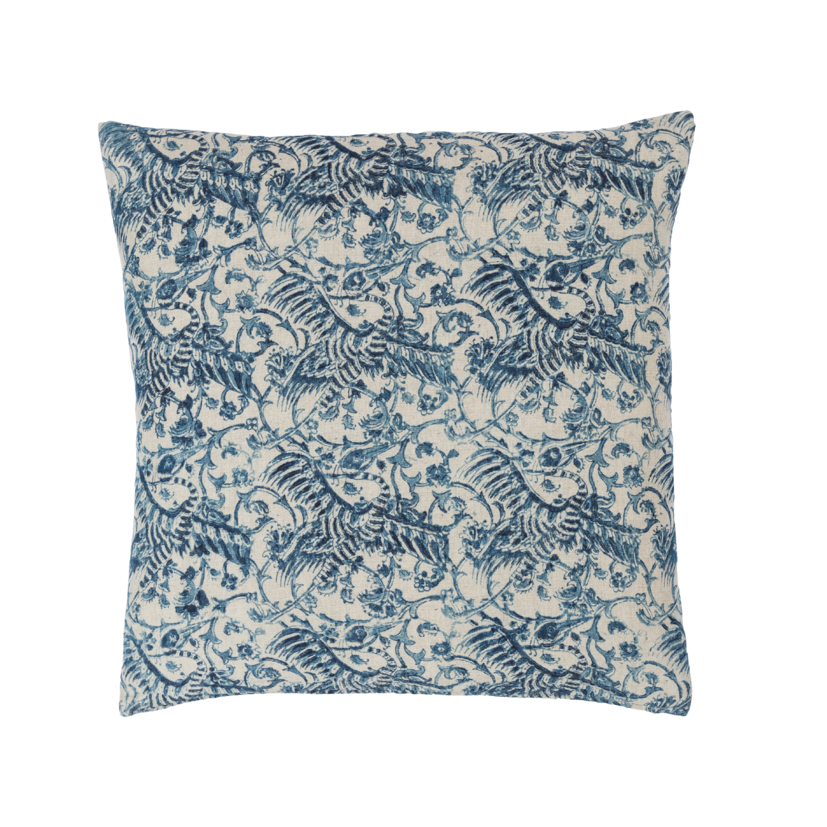Crane Indigo Pillow Cover