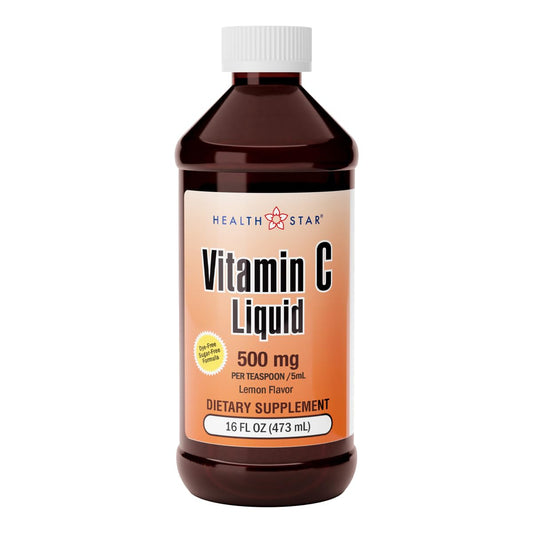 GeriCare Vitamin C Supplement 500 Mg Liquid 16 Oz