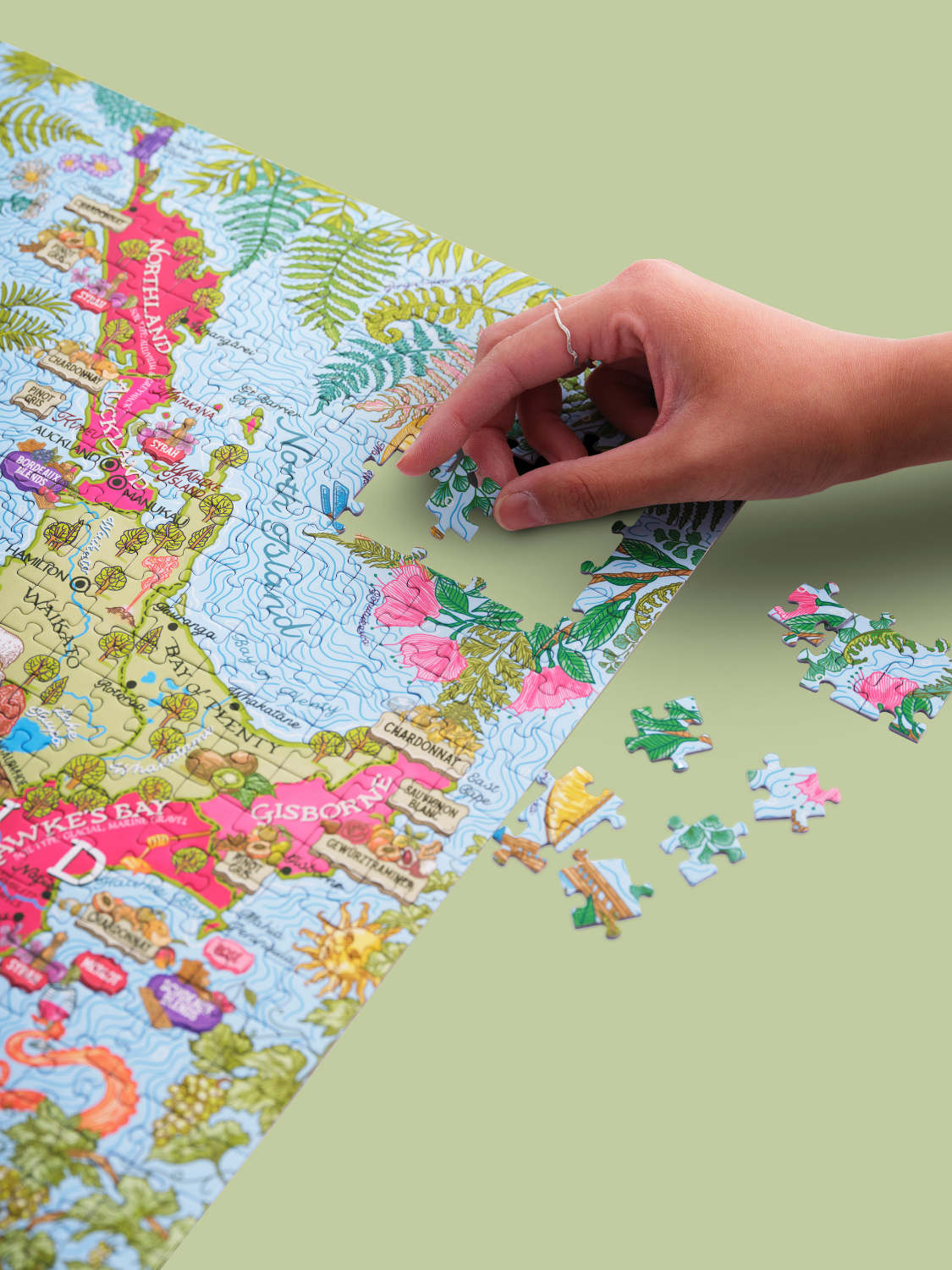 New Zealand Wine Puzzle