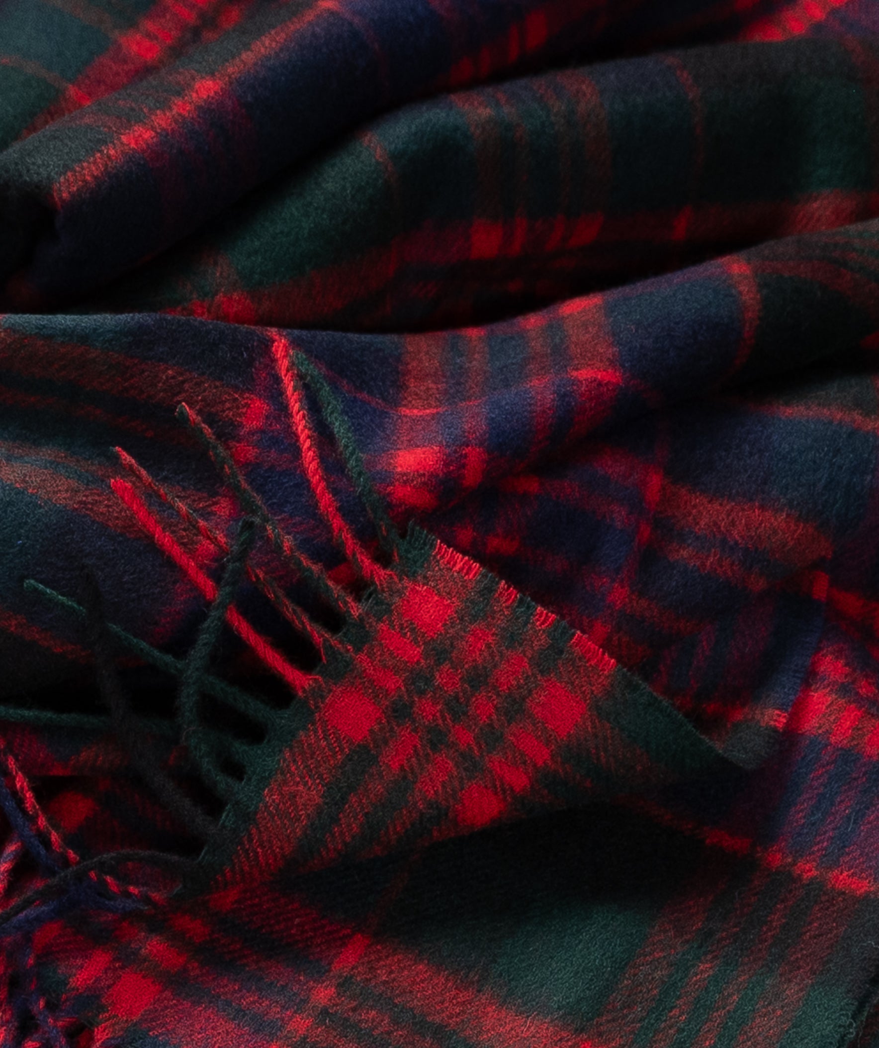 Highland Tartan Tweed Merino Wool Throw ~ Macdonald ~ - Osadia Concept Store