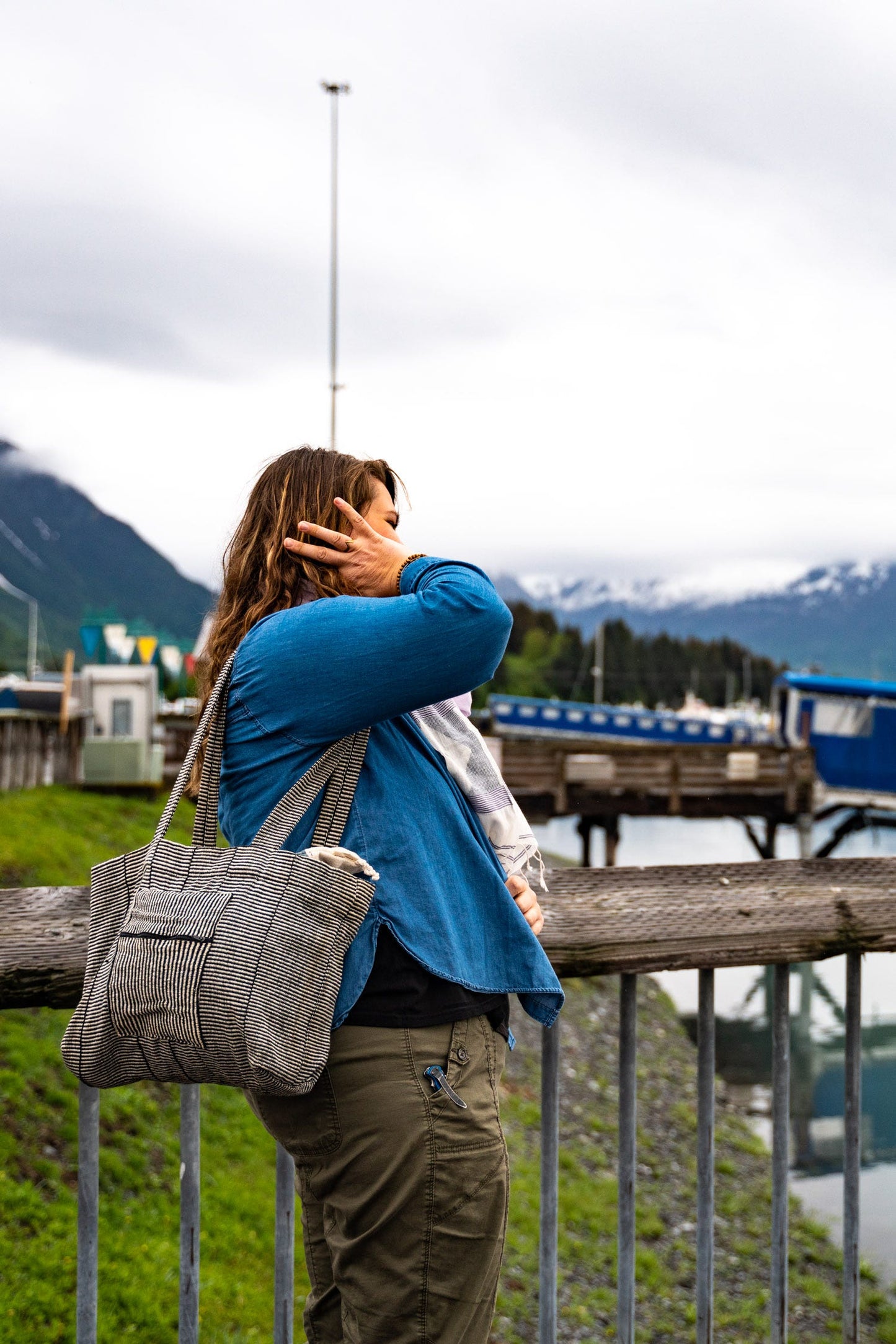 Cotton Weave Tote to Go