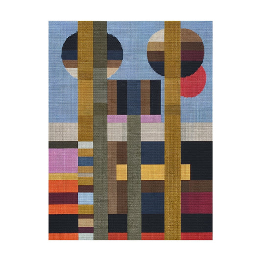 Woven Perspectives No. 13 — Geometric Abstract Art Print